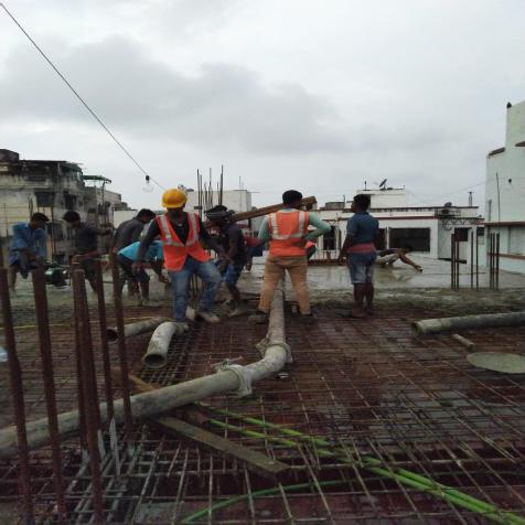 Retrofitting, Remodeling, Vertical Extension in International Guest House, Jadavpur University, Kolkata